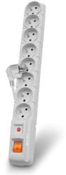 acar surge protector s8 8 sockets 15m grey me diakopti photo