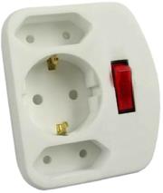 rev combi adapter 2 1 socket white me diakopti photo