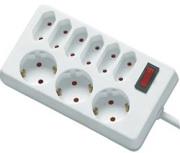 rev socket line 6 3 sockets me diakopti white photo