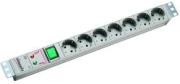 bachmann power strip 19 7bay with overvoltage protection silver photo