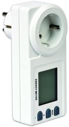 energenie eg em1 single socket power meter white photo