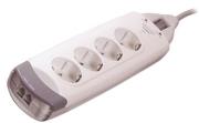 belkin 4 socket tel 2m white photo