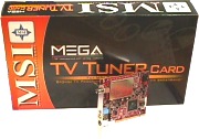 msi mega pc tv tuner card ms 8606 photo