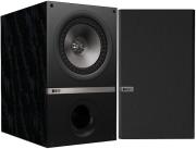 kef q100 bookshelf speakers 100w black photo