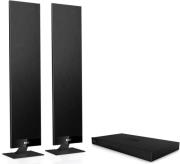 kef v300 digital tv sound system black photo