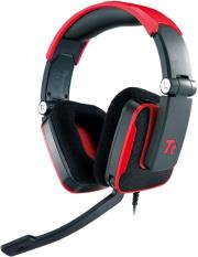 tt esports shock gaming headset blasting red photo