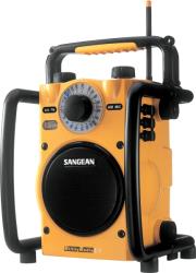 sangean u1 fm am ultra rugged water resistant radio receiver yellow photo