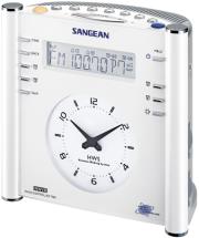 sangean rcr 3 fm rds rbds am aux in tuning clock radio with radio controlled clock white photo