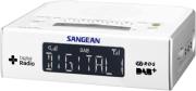 sangean dcr 89 dab fm rds digital clock radio white photo