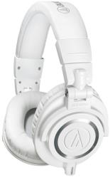 audio technica ath m50xwh pro studio monitor headphones white photo