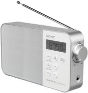 sony icf m780sl large size portable radio with monaural speaker white photo