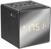 sony icf c1t alarm clock with fm am radio black photo
