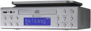 soundmaster ur2050 cd mp3 kitchen music center with fm pll radio and usb silver photo