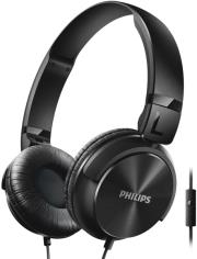 philips shl3065bk 00 headphones with mic black photo