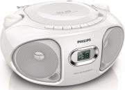 philips az305w 12 cd soundmachine compact design mp3 cd white photo