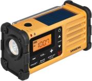 sangean mmr 88 fm am weather handcrank solar emergency alert radio yellow photo