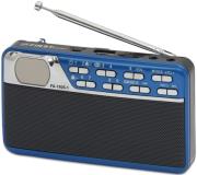 first austria fa 1925 1 portable radio with usb tf card reader blue photo