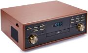 bigben td113 3 speeds turntable with radio tape cd usb mp3 player built in speakers photo