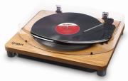 ion audio classic lp usb conversion turntable for mac pc wood photo