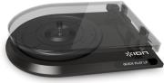 ion audio quickplay lp digital conversion turntable with rca outputs black photo