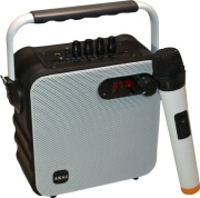 akai abts t5 portable bluetooth speaker with radio mic photo