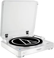 audio technica at lp60wh bt fully automatic wireless belt drive stereo turntable white photo