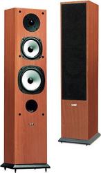 acoustic energy aegis evo 3 floorstanding speakers set dark maple brown photo