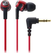 audio technica ath ck323m inner ear headphones red photo