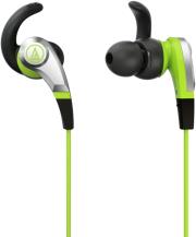 audio technica ath ckx5 sonicfuel in ear headphones green photo