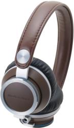 audio technica ath re700 high fidelity audiophile on ear headphones brown photo