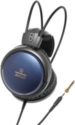 audio technica ath a700x audiophile closed back dynamic headphones blue photo