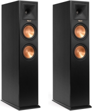 klipsch rp 260f reference premiere floorstanding speakers set black photo