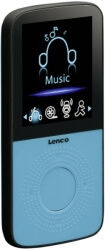 lenco podo 153 sport mp3 player 4gb with pedometer blue photo