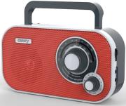 camry cr1140r portable radio fm am red photo