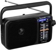panasonic rf 2400deg k portable am fm radio black photo