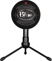 blue snowball ice cardioid condenser microphone black photo