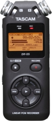tascam dr 05 v2 24 bit 96khz digital recorder with omnidirectional microphones photo