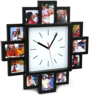 platinet pzssc sunset clock with photo frames photo