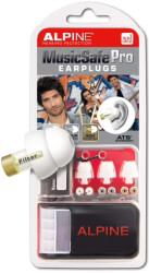 alpine musicsafe pro earplugs white photo