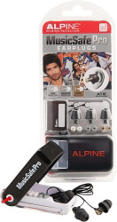 alpine musicsafe pro earplugs black photo