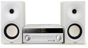 akai am 301w micro system digital 40w with fm tuner cd mp3 bluetooth usb white photo
