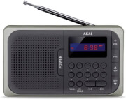 akai apr 210 portable digital radio with usb micro sd photo