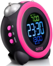 gotie gbe 300r alarm clock pink photo