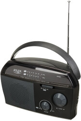 adler ad1119 small portable radio photo