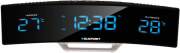 blaupunkt cr12bk clock radio with indoor and outdoor temperature black photo