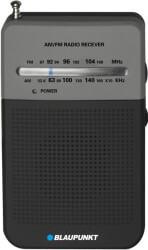 blaupunkt pr3bk am fm portable radio photo