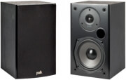polk audio t15 bookshelf speakers set black photo