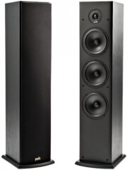 polk audio t50 floor standing tower speaker black 1 tem photo