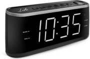 life rac 003 radio alarm clock with led display photo