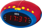 aeg mrc 4143 clock radio red photo